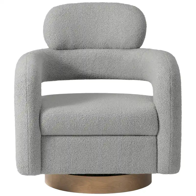 Sherpa Swivel Barrel Chair, Set of 2 – Available in 8 Colors