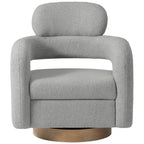 Sherpa Swivel Barrel Chair, Set of 2 – Available in 8 Colors