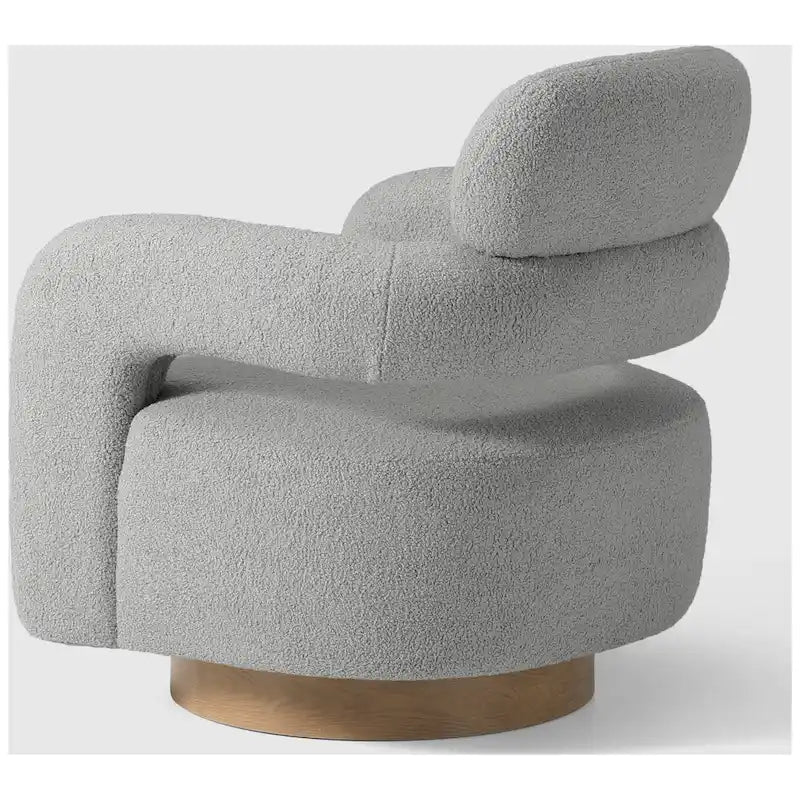 Sherpa Swivel Barrel Chair, Set of 2 – Available in 8 Colors