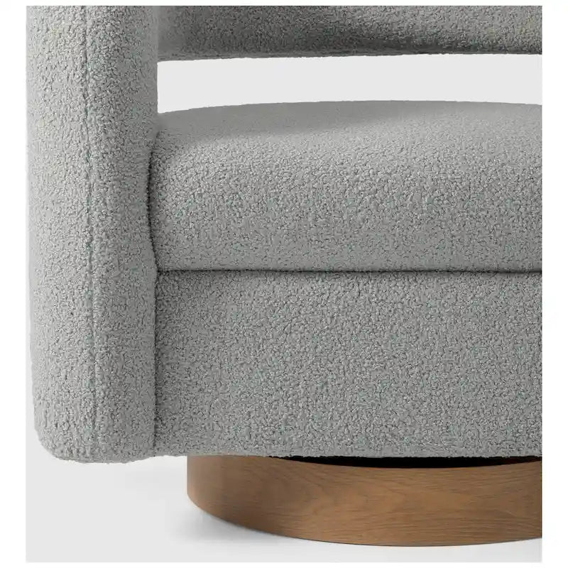Sherpa Swivel Barrel Chair, Set of 2 – Available in 8 Colors
