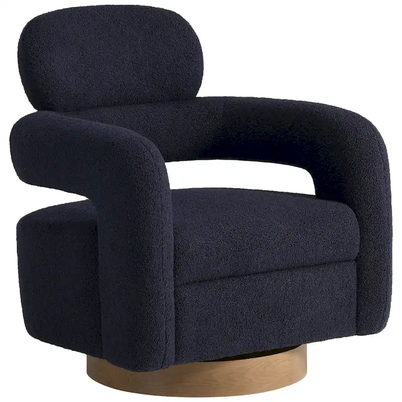 Sherpa Swivel Barrel Chair, Set of 2 – Available in 8 Colors