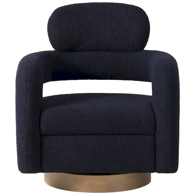 Sherpa Swivel Barrel Chair, Set of 2 – Available in 8 Colors
