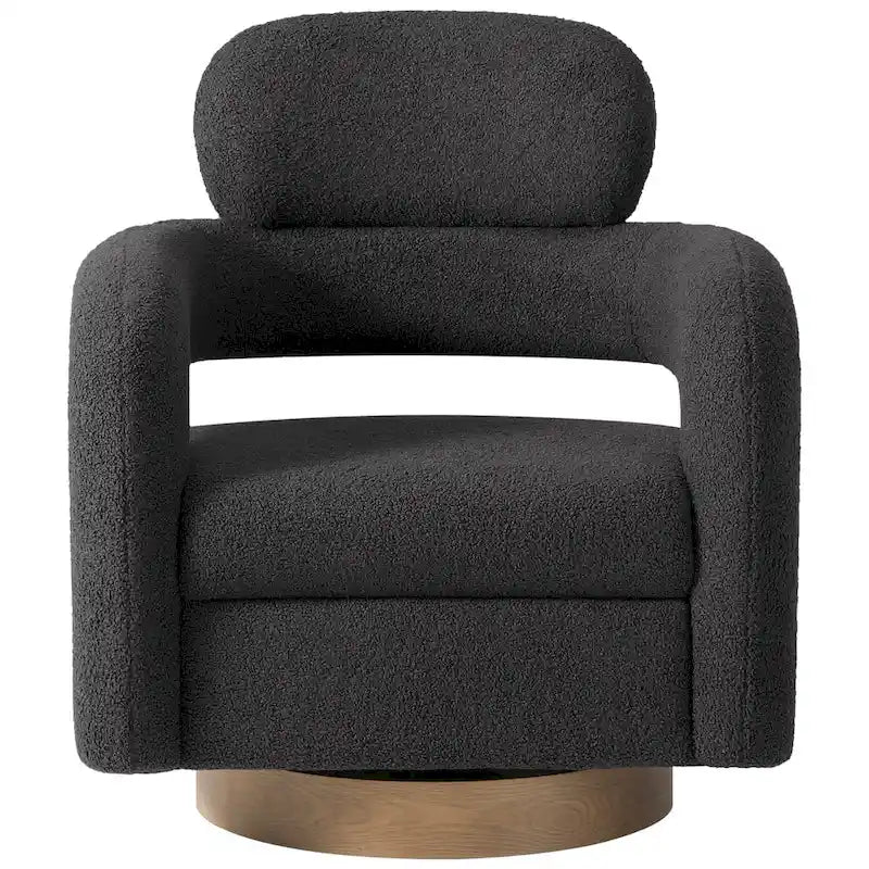 Sherpa Swivel Barrel Chair, Set of 2 – Available in 8 Colors