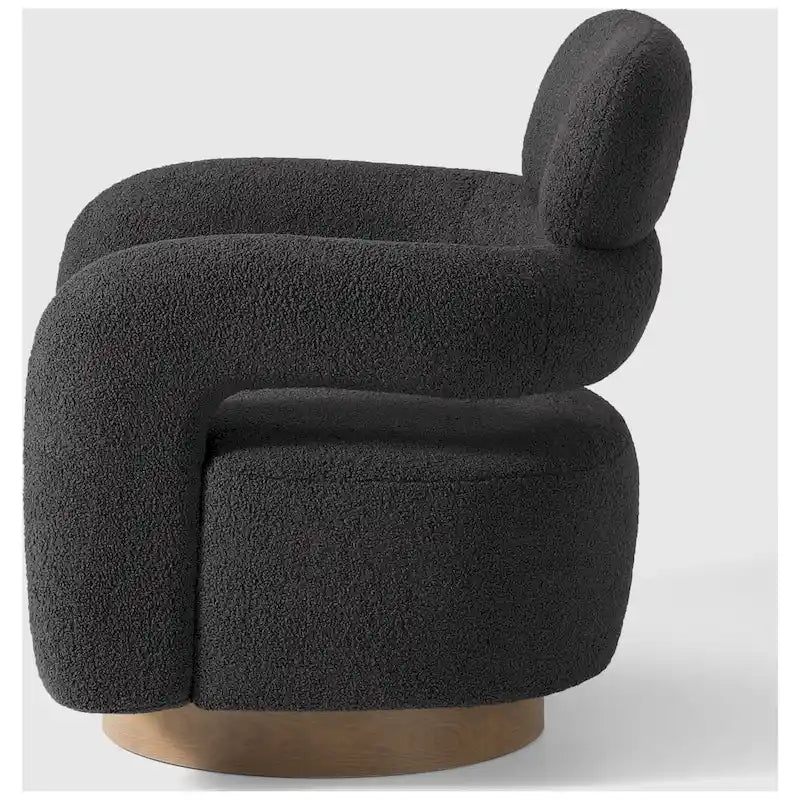 Sherpa Swivel Barrel Chair, Set of 2 – Available in 8 Colors