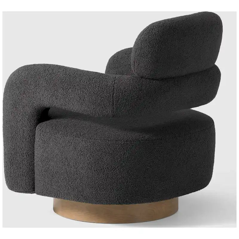 Sherpa Swivel Barrel Chair, Set of 2 – Available in 8 Colors