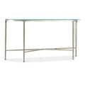 Hooker Furniture M14-80151-95 Cora 58  Wide Glass Top Iron Sofa Table
