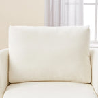 Grey / Beige / Green Chenille Swivel Barrel Accent Chair, Single Seat, 360°
