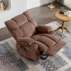 Grey / Blue / Brown Power Lift Recliner Chair for 1 Person with Heat & Massage