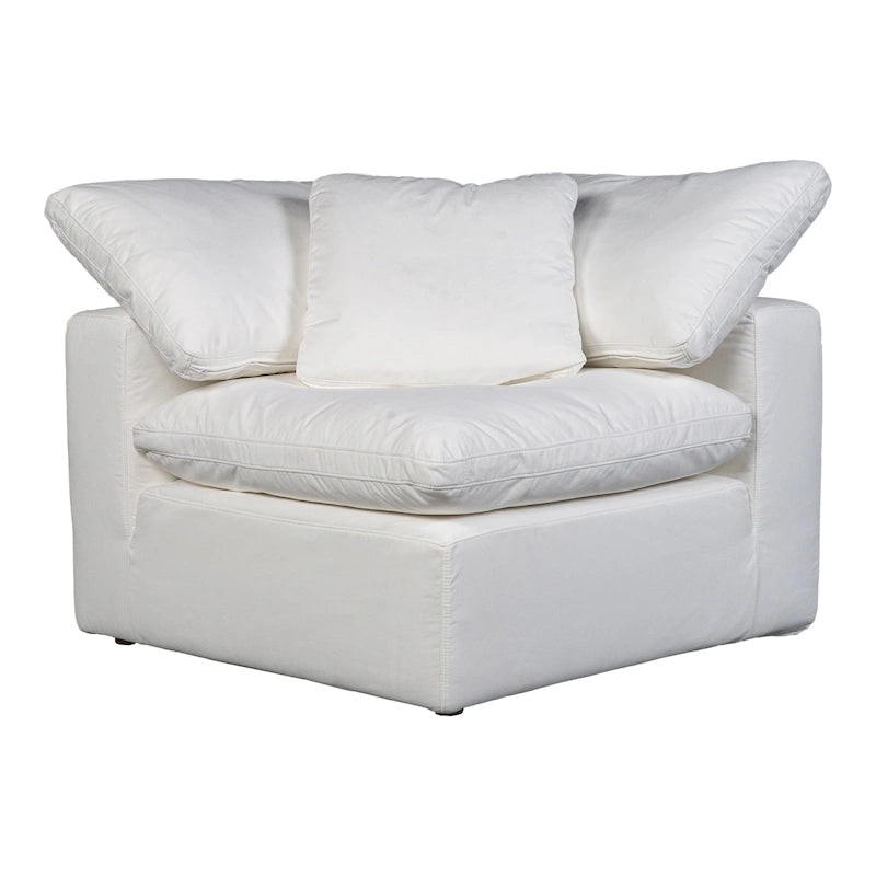 Corner Chair Module – Pearl / Slate / Sand / Blue / Sage, Stain-Resistant Fabric, 1-Seat