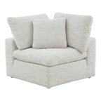 Corner Chair Module – Pearl / Slate / Sand / Blue / Sage, Stain-Resistant Fabric, 1-Seat