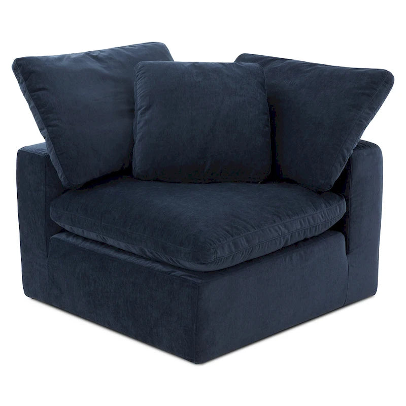 Corner Chair Module – Pearl / Slate / Sand / Blue / Sage, Stain-Resistant Fabric, 1-Seat