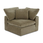Corner Chair Module – Pearl / Slate / Sand / Blue / Sage, Stain-Resistant Fabric, 1-Seat
