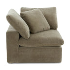 Corner Chair Module – Pearl / Slate / Sand / Blue / Sage, Stain-Resistant Fabric, 1-Seat