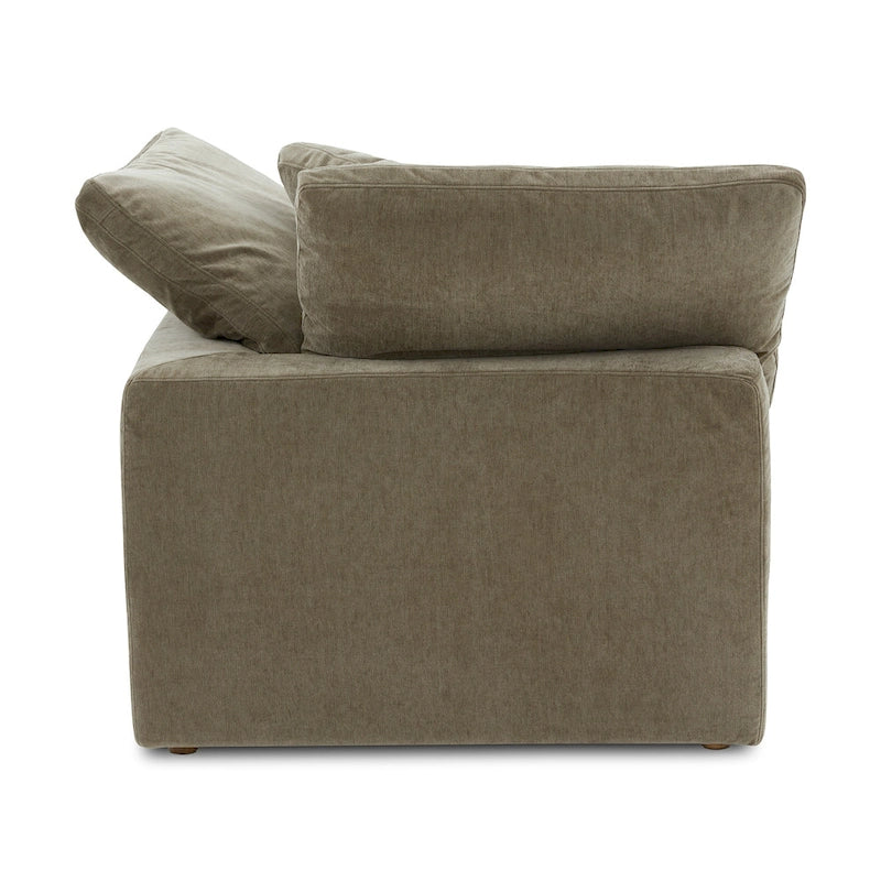 Corner Chair Module – Pearl / Slate / Sand / Blue / Sage, Stain-Resistant Fabric, 1-Seat