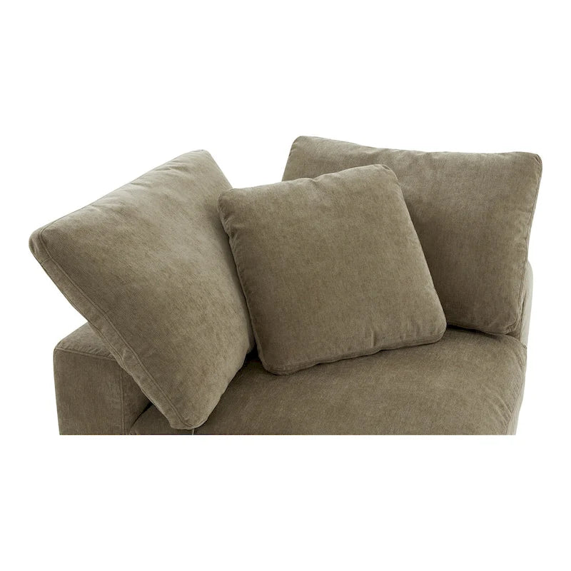 Corner Chair Module – Pearl / Slate / Sand / Blue / Sage, Stain-Resistant Fabric, 1-Seat