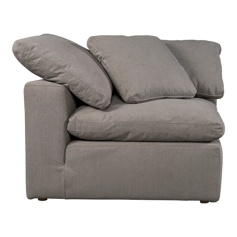Corner Chair Module – Pearl / Slate / Sand / Blue / Sage, Stain-Resistant Fabric, 1-Seat