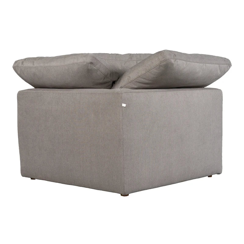 Corner Chair Module – Pearl / Slate / Sand / Blue / Sage, Stain-Resistant Fabric, 1-Seat