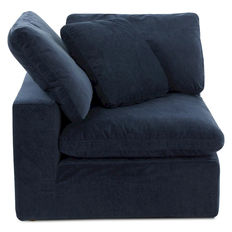Corner Chair Module – Pearl / Slate / Sand / Blue / Sage, Stain-Resistant Fabric, 1-Seat