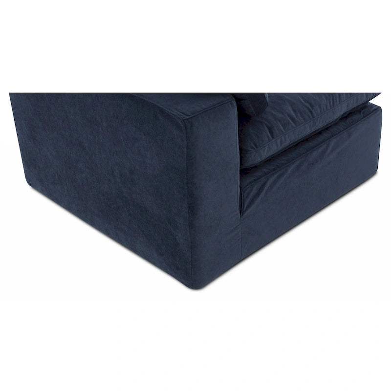 Corner Chair Module – Pearl / Slate / Sand / Blue / Sage, Stain-Resistant Fabric, 1-Seat