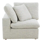 Corner Chair Module – Pearl / Slate / Sand / Blue / Sage, Stain-Resistant Fabric, 1-Seat