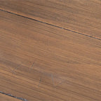 Weathered Oak & White Round Dining Table Set, Seats 4
