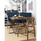 Walnut Finish Live Edge Dining Table, Rectangle Style, Seats 8–10