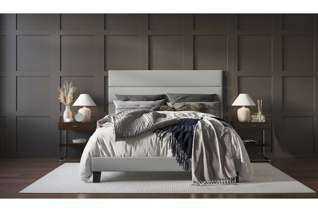 Adrian Upholstered Platform Bed