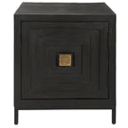 Uttermost Aiken Geometric Cabinet / End Table - 22 W x 26 H x 20 D