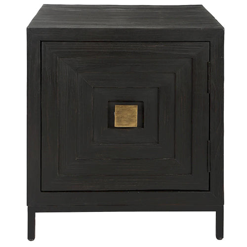 Uttermost Aiken Geometric Cabinet / End Table - 22 W x 26 H x 20 D