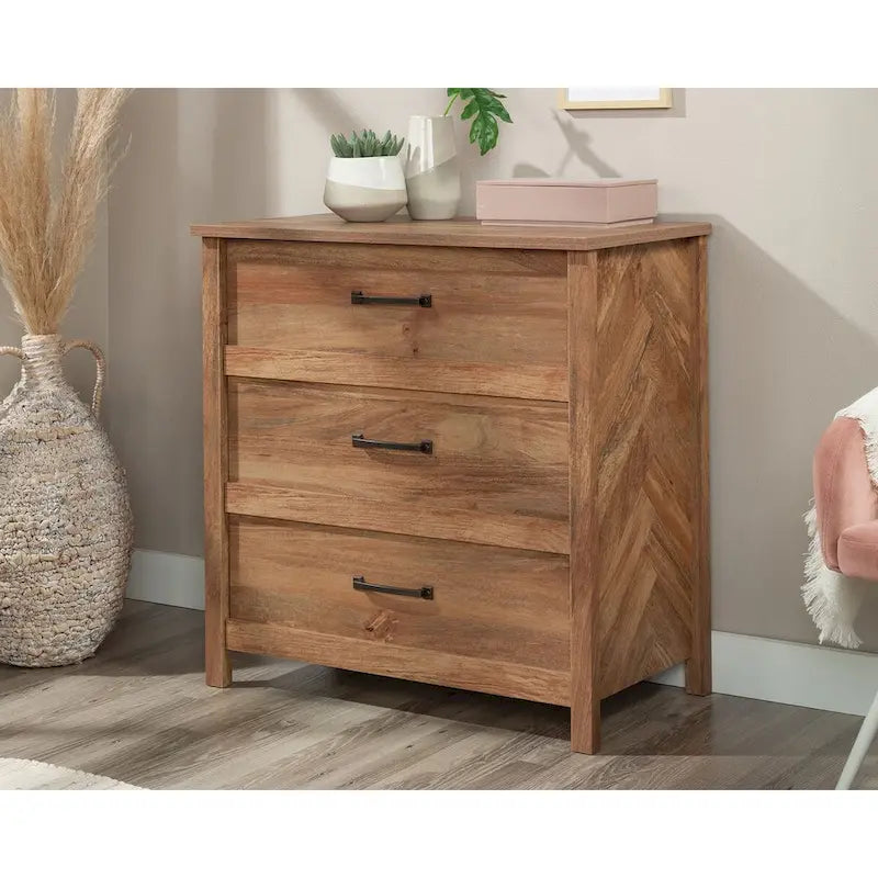 Mystic Oak 3-Drawer Chest, 1-Person Use