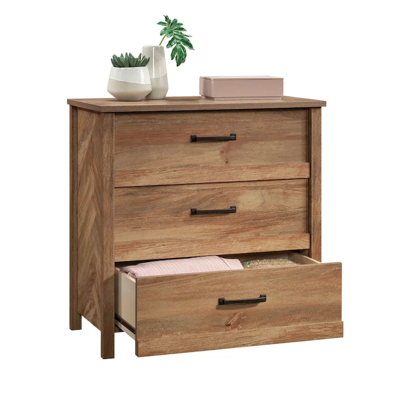 Mystic Oak 3-Drawer Chest, 1-Person Use