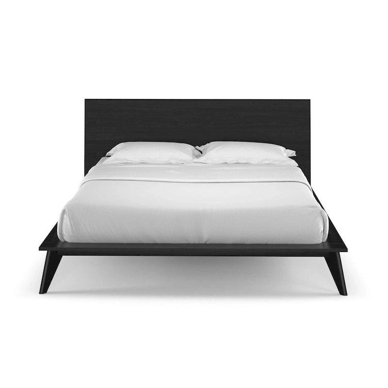 Natural / Walnut / Black / Tan, Platform Style, King Size Bed (1-Person)
