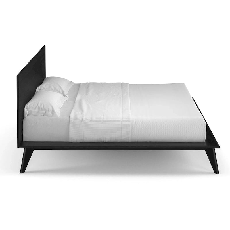 Natural / Walnut / Black / Tan, Platform Style, King Size Bed (1-Person)