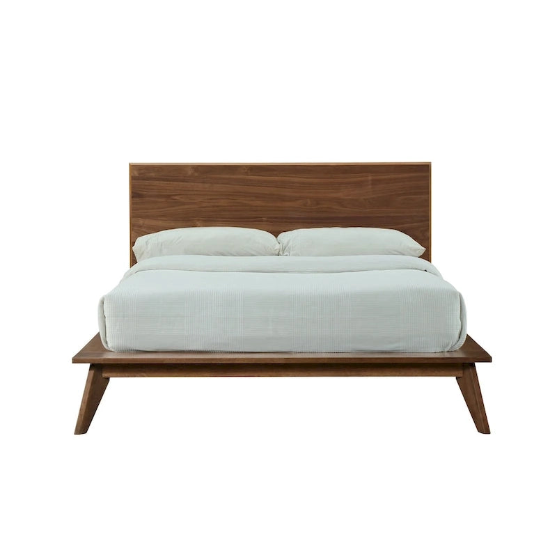 Natural / Walnut / Black / Tan, Platform Style, King Size Bed (1-Person)