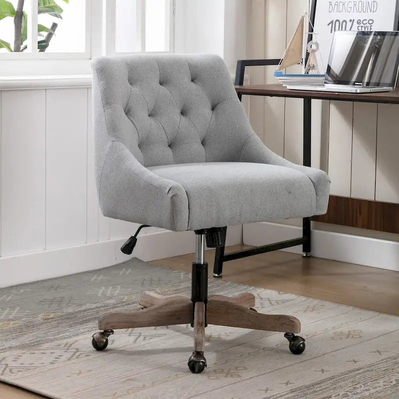 Swivel Shell Chair, Adjustable Height, Single Seat – Charcoal Grey / Beige / Brown / Blue / Grey