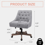 Swivel Shell Chair, Adjustable Height, Single Seat – Charcoal Grey / Beige / Brown / Blue / Grey