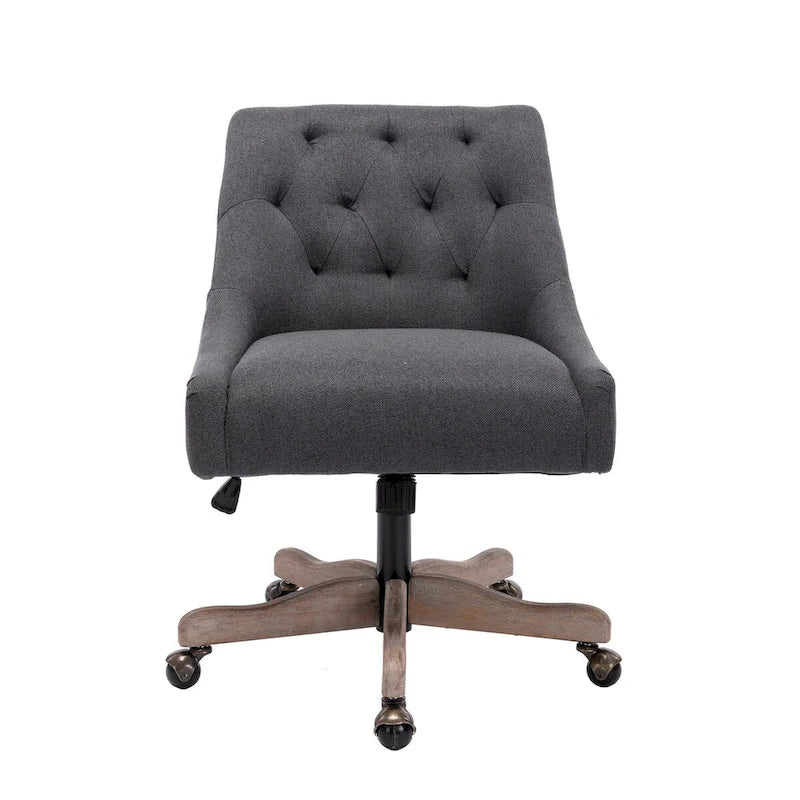Swivel Shell Chair, Adjustable Height, Single Seat – Charcoal Grey / Beige / Brown / Blue / Grey