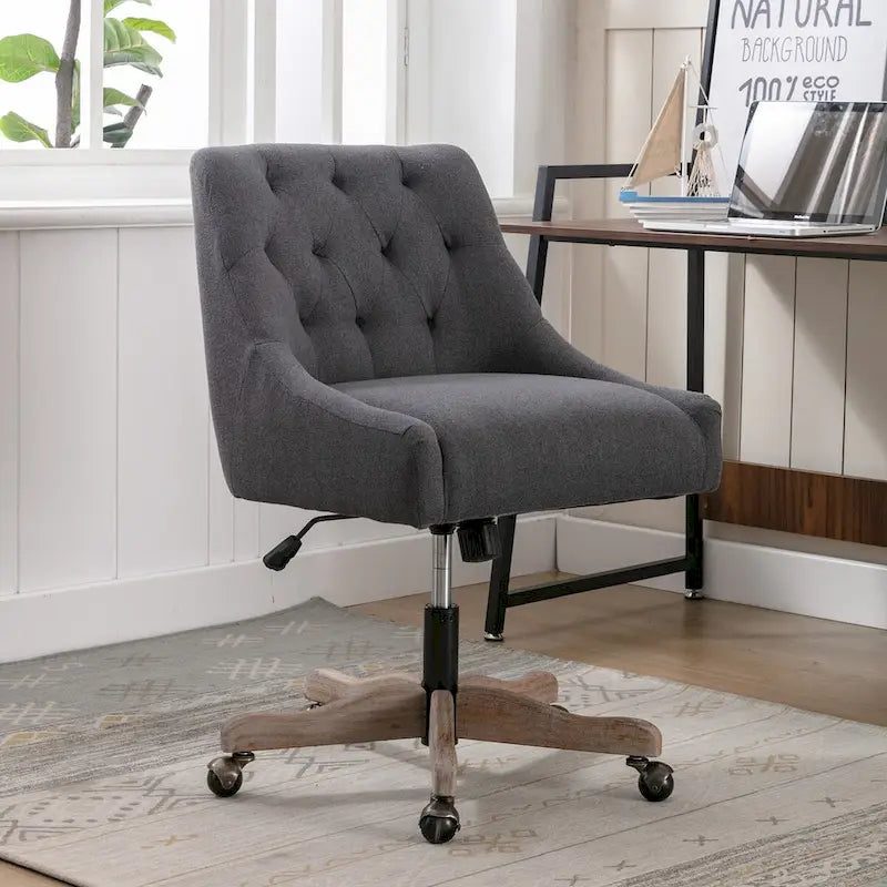 Swivel Shell Chair, Adjustable Height, Single Seat – Charcoal Grey / Beige / Brown / Blue / Grey