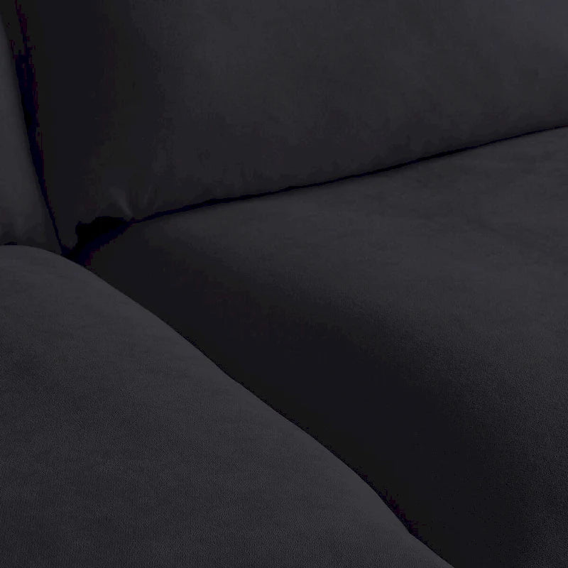 White / Black / Beige 4-Piece L-Shaped Modular Sectional Sofa, Linen, Seats 4–5