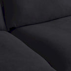 White / Black / Beige 4-Piece L-Shaped Modular Sectional Sofa, Linen, Seats 4–5