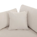 Beige / Grey U-Shape Modular Sectional Sofa with Removable Ottomans, Seats 6–8
