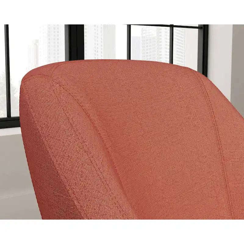 Dark Blue Velvet Accent Chair – Single Seat, Black Metal Legs
