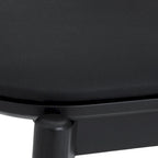Black/Walnut Oval Dining Table Set, Windsor Style, Seats up to 7