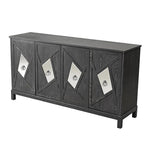 Modern 4-Door Cabinet