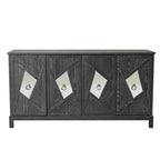 Modern 4-Door Cabinet