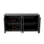 Modern 4-Door Cabinet