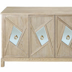 Modern 4-Door Cabinet