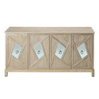 Modern 4-Door Cabinet